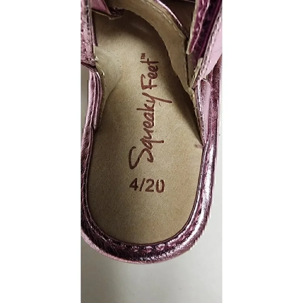 Squeaky Feet/Lanie Cakes Little Girls Sandals Size 4/5 Lots of 4